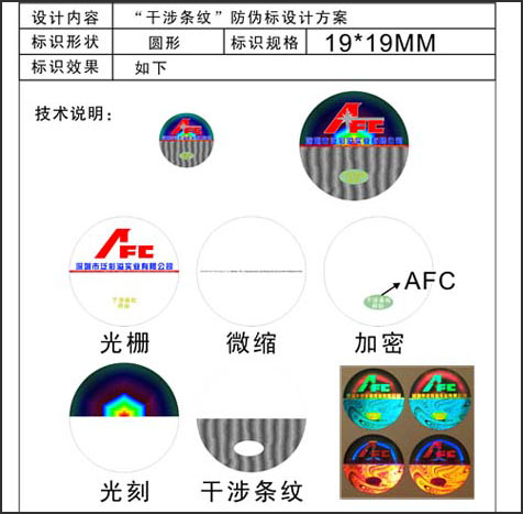 防偽標簽設計 防偽標簽設計