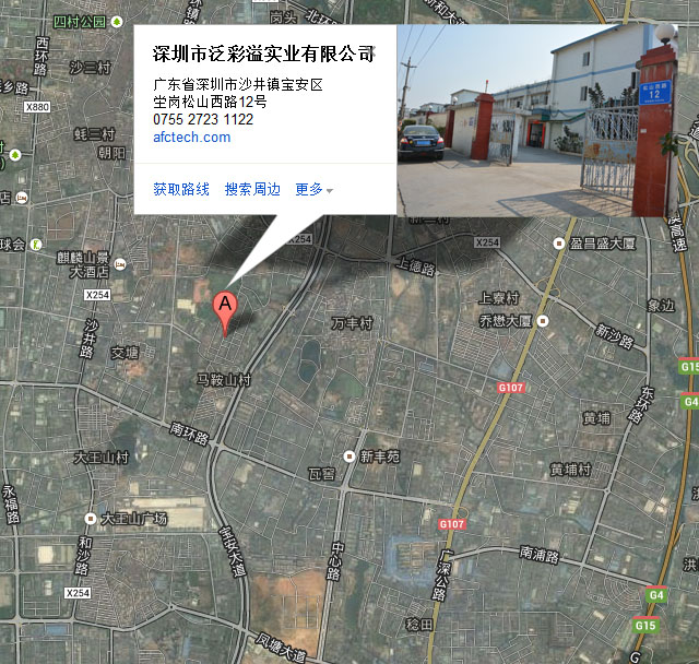 泛彩溢公司地圖 泛彩溢公司地圖